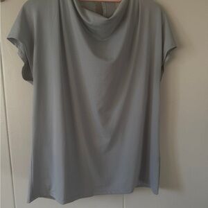 3for30 H&M Gray Cap Sleeve Relaxed Blouse